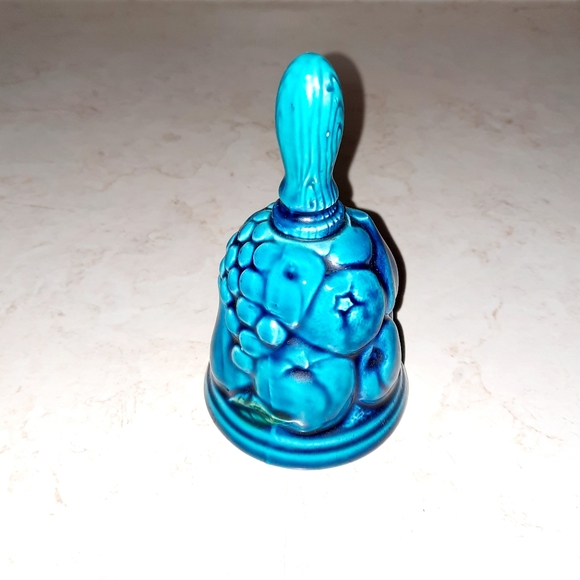 Vintage Bell Inarco Blue Mood Indigo Retro 3-D Fruit Decor - Picture 2 of 7